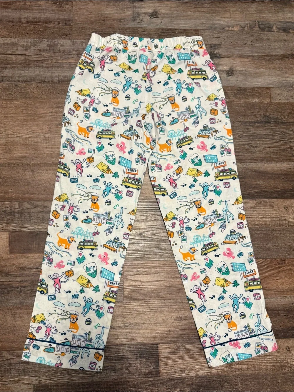 Roller Rabbit x Target Roadtrip Pajama Pants NWT Size 14 XL